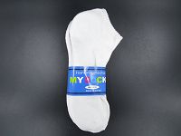Ankle Sock (12 Pairs / Bag) (L White)