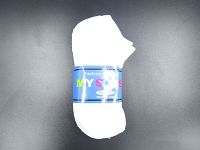 #1 Ankle Sock (12pairs / Bag) (2022) (M White)