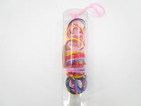 Hair Band rainbow in tube #012
