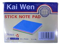 Stick Note 101 x 76 mm Mix Color #T04