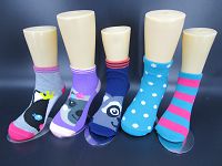 Kid Animal Ankle Sock (80% Cotton, 18%Polyester, 2%Spanoex)