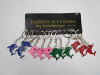 Metal Key Ring Dolphin