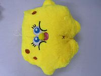 #773-10 6.5in Yellow Spong Bob (saw eyes)