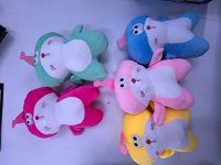 #773-6 6in Color  Robot Cat (saw eyes)