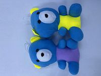 6in Blue Bear & Purple Bear  Mix (plastic eyes)